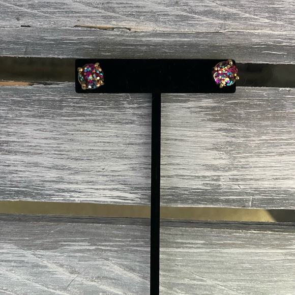 kate spade Jewelry - Kate Spade square sparkle studs